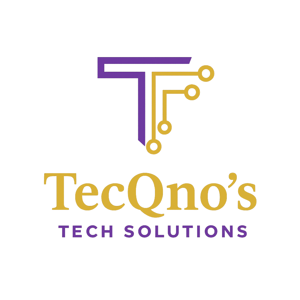 TecQno Tech Solutions Logo